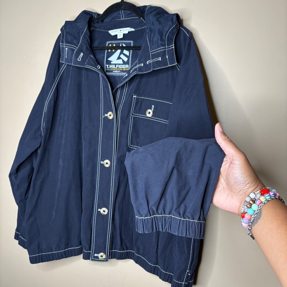 Tommy Hilfiger Women's Sz 3X Jacket  All Condition Gear Element Control Hooded